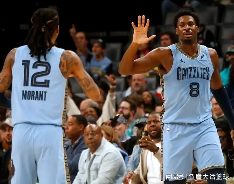 灰熊惜败！莫兰特23+12绝杀失败，约翰逊32+15，快船旧将爆发立功